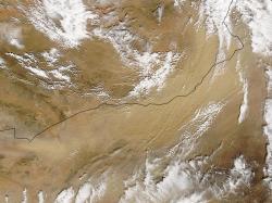 Пустыня Гоби (image credit: NASA)